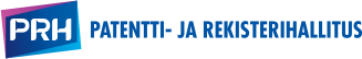 Organisaation Patentti- ja rekisterihallitus logo